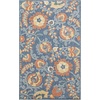 image:imageNourison Home Aloha Multicolor 3 x 5 Area Rug  Easy Clean Non Shedding Bed Room Living Room Dining Room Kitchen 3 x 5Blue Rose