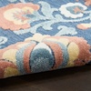 image:imageNourison Home Aloha Multicolor 3 x 5 Area Rug  Easy Clean Non Shedding Bed Room Living Room Dining Room Kitchen 3 x 5Blue Rose