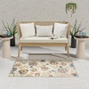 image:imageNourison Home Aloha Multicolor 3 x 5 Area Rug  Easy Clean Non Shedding Bed Room Living Room Dining Room Kitchen 3 x 5Grey Multicolor