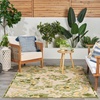 image:imageNourison Home Aloha Multicolor 3 x 5 Area Rug  Easy Clean Non Shedding Bed Room Living Room Dining Room Kitchen 3 x 5Ivory Green