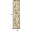 image:imageNourison Home Aloha Multicolor 3 x 5 Area Rug  Easy Clean Non Shedding Bed Room Living Room Dining Room Kitchen 3 x 5Ivory Green