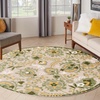 image:imageNourison Home Aloha Multicolor 3 x 5 Area Rug  Easy Clean Non Shedding Bed Room Living Room Dining Room Kitchen 3 x 5Ivory Green