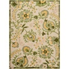 image:imageNourison Home Aloha Multicolor 3 x 5 Area Rug  Easy Clean Non Shedding Bed Room Living Room Dining Room Kitchen 3 x 5Ivory Green