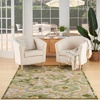 image:imageNourison Home Aloha Multicolor 3 x 5 Area Rug  Easy Clean Non Shedding Bed Room Living Room Dining Room Kitchen 3 x 5Ivory Green
