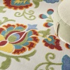 image:imageNourison Home Aloha Multicolor 3 x 5 Area Rug  Easy Clean Non Shedding Bed Room Living Room Dining Room Kitchen 3 x 5Ivory Multicolor