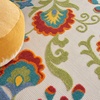 image:imageNourison Home Aloha Multicolor 3 x 5 Area Rug  Easy Clean Non Shedding Bed Room Living Room Dining Room Kitchen 3 x 5Ivory Multicolor