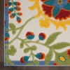 image:imageNourison Home Aloha Multicolor 3 x 5 Area Rug  Easy Clean Non Shedding Bed Room Living Room Dining Room Kitchen 3 x 5Ivory Multicolor