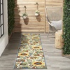 image:imageNourison Home Aloha Multicolor 3 x 5 Area Rug  Easy Clean Non Shedding Bed Room Living Room Dining Room Kitchen 3 x 5Ivory Multicolor