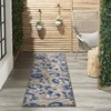 image:imageNourison Home Aloha Multicolor 3 x 5 Area Rug  Easy Clean Non Shedding Bed Room Living Room Dining Room Kitchen 3 x 5Natural Blue