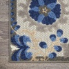image:imageNourison Home Aloha Multicolor 3 x 5 Area Rug  Easy Clean Non Shedding Bed Room Living Room Dining Room Kitchen 3 x 5Natural Blue