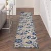 image:imageNourison Home Aloha Multicolor 3 x 5 Area Rug  Easy Clean Non Shedding Bed Room Living Room Dining Room Kitchen 3 x 5Natural Blue