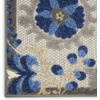 image:imageNourison Home Aloha Multicolor 3 x 5 Area Rug  Easy Clean Non Shedding Bed Room Living Room Dining Room Kitchen 3 x 5Natural Blue
