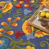 image:imageNourison Home Aloha Multicolor 3 x 5 Area Rug  Easy Clean Non Shedding Bed Room Living Room Dining Room Kitchen 3 x 5Navy Multicolor
