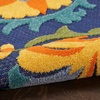 image:imageNourison Home Aloha Multicolor 3 x 5 Area Rug  Easy Clean Non Shedding Bed Room Living Room Dining Room Kitchen 3 x 5Navy Multicolor