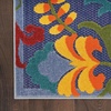 image:imageNourison Home Aloha Multicolor 3 x 5 Area Rug  Easy Clean Non Shedding Bed Room Living Room Dining Room Kitchen 3 x 5Navy Multicolor