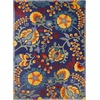 image:imageNourison Home Aloha Multicolor 3 x 5 Area Rug  Easy Clean Non Shedding Bed Room Living Room Dining Room Kitchen 3 x 5Navy Multicolor