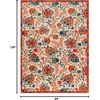 image:imageNourison Home Aloha Multicolor 3 x 5 Area Rug  Easy Clean Non Shedding Bed Room Living Room Dining Room Kitchen 3 x 5Red Multicolor