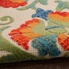 image:imageNourison Home Aloha Multicolor 3 x 5 Area Rug  Easy Clean Non Shedding Bed Room Living Room Dining Room Kitchen 3 x 5Red Multicolor