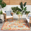 image:imageNourison Home Aloha Multicolor 3 x 5 Area Rug  Easy Clean Non Shedding Bed Room Living Room Dining Room Kitchen 3 x 5Red Multicolor