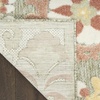 image:imageNourison Home Aloha Multicolor 3 x 5 Area Rug  Easy Clean Non Shedding Bed Room Living Room Dining Room Kitchen 3 x 5Sage Rose