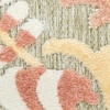image:imageNourison Home Aloha Multicolor 3 x 5 Area Rug  Easy Clean Non Shedding Bed Room Living Room Dining Room Kitchen 3 x 5Sage Rose