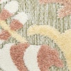 image:imageNourison Home Aloha Multicolor 3 x 5 Area Rug  Easy Clean Non Shedding Bed Room Living Room Dining Room Kitchen 3 x 5Sage Rose