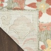 image:imageNourison Home Aloha Multicolor 3 x 5 Area Rug  Easy Clean Non Shedding Bed Room Living Room Dining Room Kitchen 3 x 5Sage Rose