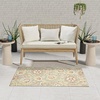 image:imageNourison Home Aloha Multicolor 3 x 5 Area Rug  Easy Clean Non Shedding Bed Room Living Room Dining Room Kitchen 3 x 5Sage Rose