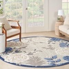 image:imageNourison Home Aloha Multicolor 6 x 9 Area Rug  Easy Clean Non Shedding Bed Room Living Room Dining Room Kitchen 6 x 9Blue Grey
