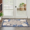 image:imageNourison Home Aloha Multicolor 6 x 9 Area Rug  Easy Clean Non Shedding Bed Room Living Room Dining Room Kitchen 6 x 9Blue Grey