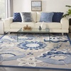 image:imageNourison Home Aloha Multicolor 6 x 9 Area Rug  Easy Clean Non Shedding Bed Room Living Room Dining Room Kitchen 6 x 9BlueGrey