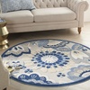 image:imageNourison Home Aloha Multicolor 6 x 9 Area Rug  Easy Clean Non Shedding Bed Room Living Room Dining Room Kitchen 6 x 9BlueGrey
