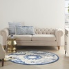 image:imageNourison Home Aloha Multicolor 6 x 9 Area Rug  Easy Clean Non Shedding Bed Room Living Room Dining Room Kitchen 6 x 9BlueGrey