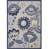 image:imageNourison Home Aloha Multicolor 6 x 9 Area Rug  Easy Clean Non Shedding Bed Room Living Room Dining Room Kitchen 6 x 9BlueGrey