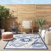 image:imageNourison Home Aloha Multicolor 6 x 9 Area Rug  Easy Clean Non Shedding Bed Room Living Room Dining Room Kitchen 6 x 9BlueGrey