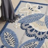 image:imageNourison Home Aloha Multicolor 6 x 9 Area Rug  Easy Clean Non Shedding Bed Room Living Room Dining Room Kitchen 6 x 9BlueGrey