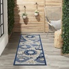 image:imageNourison Home Aloha Multicolor 6 x 9 Area Rug  Easy Clean Non Shedding Bed Room Living Room Dining Room Kitchen 6 x 9BlueGrey