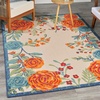 image:imageNourison Home Aloha Multicolor 6 x 9 Area Rug  Easy Clean Non Shedding Bed Room Living Room Dining Room Kitchen 6 x 9Ivory Multicolor