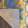 image:imageNourison Home Aloha Multicolor 6 x 9 Area Rug  Easy Clean Non Shedding Bed Room Living Room Dining Room Kitchen 6 x 9Multi Color