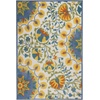 image:imageNourison Home Aloha Multicolor 6 x 9 Area Rug  Easy Clean Non Shedding Bed Room Living Room Dining Room Kitchen 6 x 9Multi Color