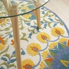 image:imageNourison Home Aloha Multicolor 6 x 9 Area Rug  Easy Clean Non Shedding Bed Room Living Room Dining Room Kitchen 6 x 9Multi Color