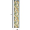image:imageNourison Home Aloha Multicolor 6 x 9 Area Rug  Easy Clean Non Shedding Bed Room Living Room Dining Room Kitchen 6 x 9Multi Color