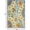 image:imageNourison Home Aloha Multicolor 6 x 9 Area Rug  Easy Clean Non Shedding Bed Room Living Room Dining Room Kitchen 6 x 9Multi Color