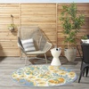 image:imageNourison Home Aloha Multicolor 6 x 9 Area Rug  Easy Clean Non Shedding Bed Room Living Room Dining Room Kitchen 6 x 9Multi Color