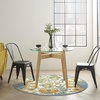 image:imageNourison Home Aloha Multicolor 6 x 9 Area Rug  Easy Clean Non Shedding Bed Room Living Room Dining Room Kitchen 6 x 9Multi Color