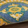 image:imageNourison Home Aloha Multicolor 6 x 9 Area Rug  Easy Clean Non Shedding Bed Room Living Room Dining Room Kitchen 6 x 9RedMulti