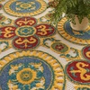 image:imageNourison Home Aloha Multicolor 6 x 9 Area Rug  Easy Clean Non Shedding Bed Room Living Room Dining Room Kitchen 6 x 9RedMulti