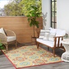 image:imageNourison Home Aloha Multicolor 6 x 9 Area Rug  Easy Clean Non Shedding Bed Room Living Room Dining Room Kitchen 6 x 9RedMulti