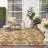 image:imageNourison Home Aloha Multicolor 6 x 9 Area Rug  Easy Clean Non Shedding Bed Room Living Room Dining Room Kitchen 6 x 9RedMulti