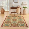 image:imageNourison Home Aloha Multicolor 6 x 9 Area Rug  Easy Clean Non Shedding Bed Room Living Room Dining Room Kitchen 6 x 9RedMulti